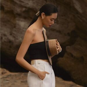 anthropologie tube top, s